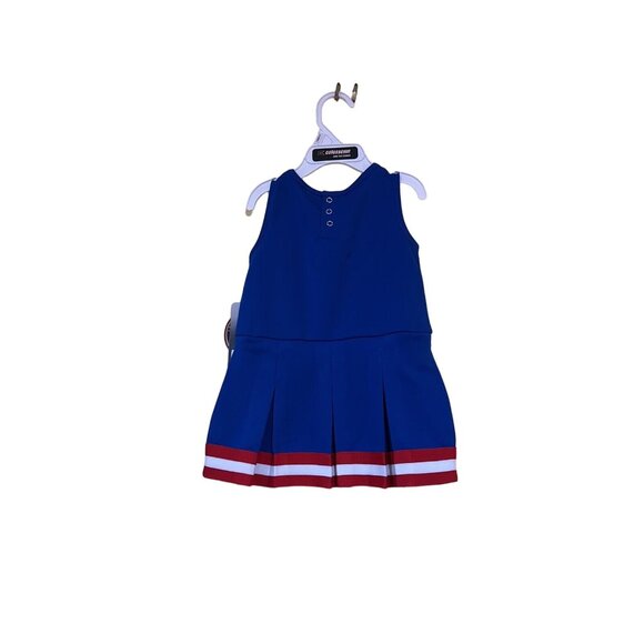 Kansas Jayhawks Cheer Dress Colosseum 6-12 M New - Picture 4 of 6